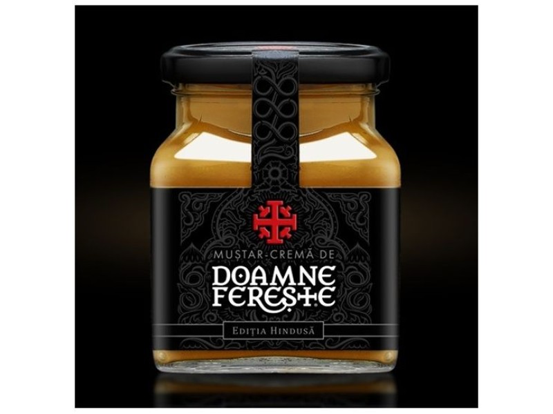 Mustar crema - Doamne fereste " Editia Hindusa" - 290gr